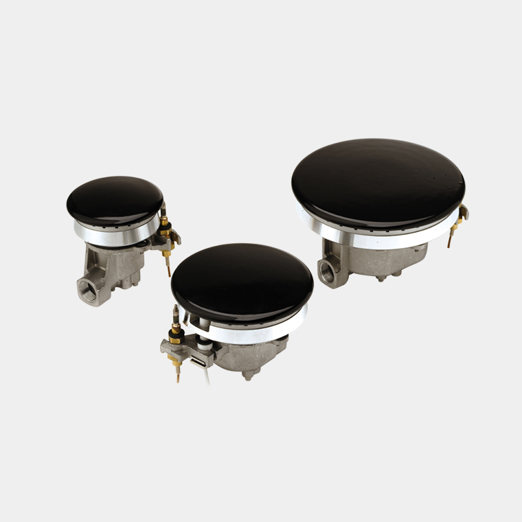 Standard Gas burners for free standing cookers and hobs Sabaf